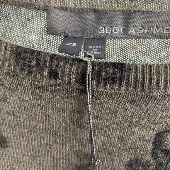 NWT brand new 360 cashmere sweater woman XS - Picture 4 of 4